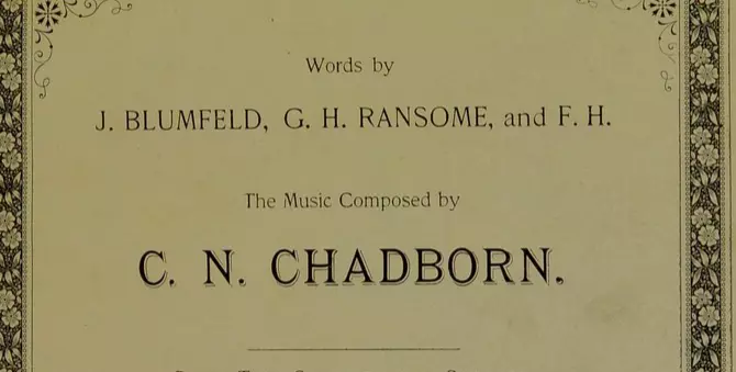 nine medical songs title page