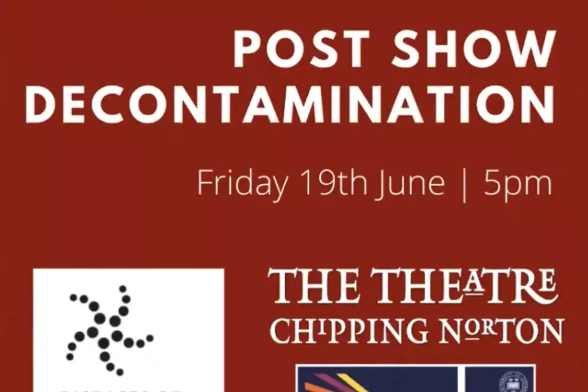 Poster for Contagion Cabaret Post Show Decontamination 